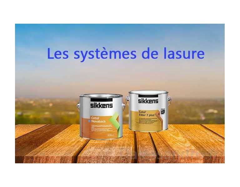 Les systèmes de lasure Sikkens